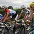 Andy Schleck during the tenth stage of the Tour de France 2009